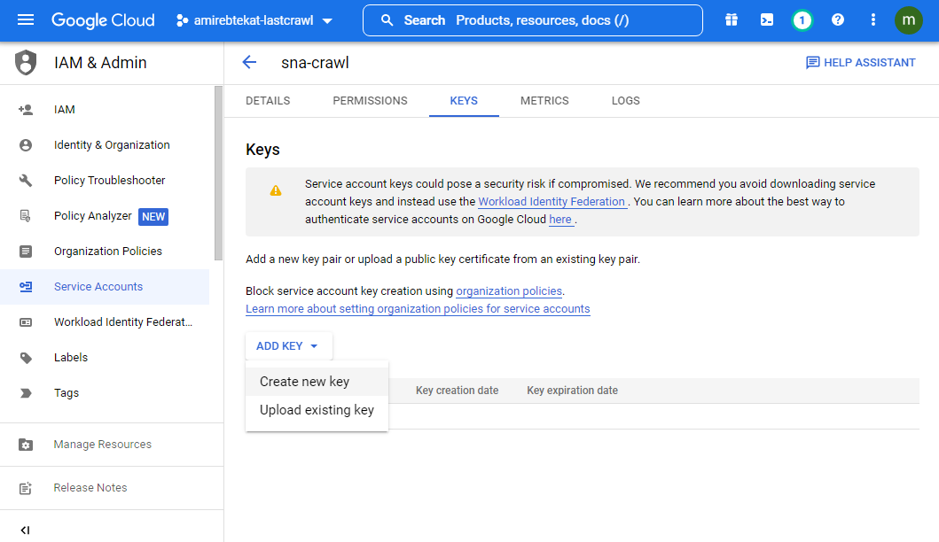 آموزش اتصال به Google Search Console API